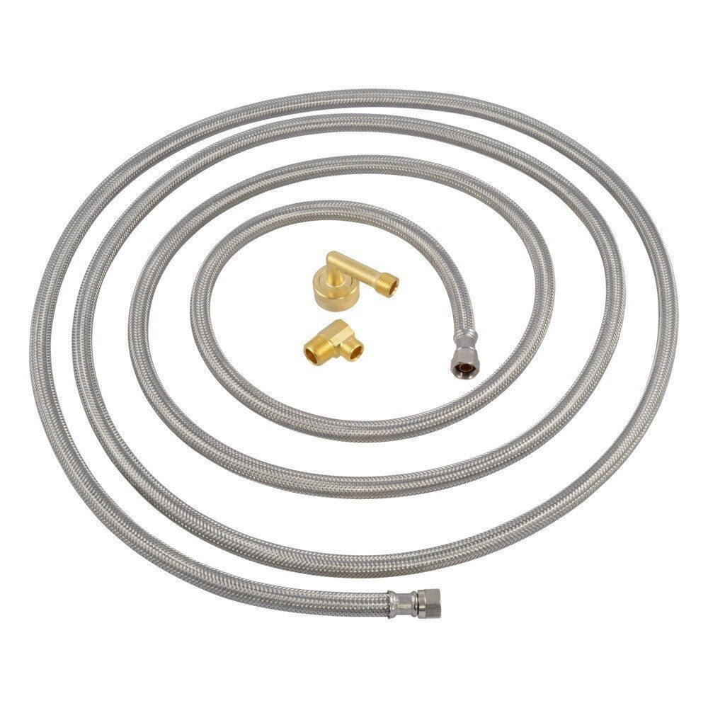 Eastman 41058 12 ft Braided Stainless Steel Universal Dishwasher Supply Line - 3