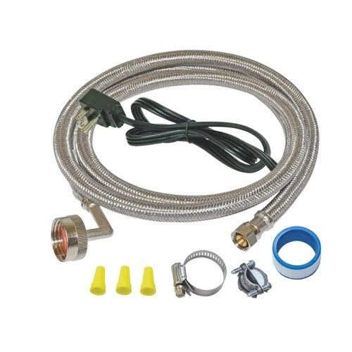 Eastman 41154 6 ft Dishwasher Installation Kit with 90 Degree Elbow and Cord