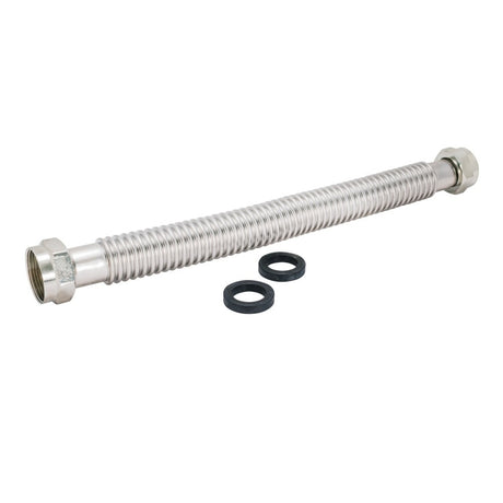 Eastman 432124 24 in Corrugated Stainless Steel Water Heater Connector with 1-1/4 in FIP Ends