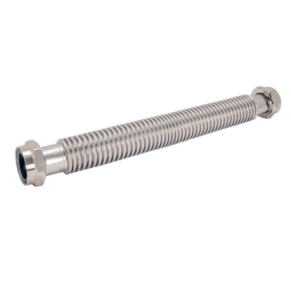 Eastman 432218 18 in Corrugated Stainless Steel Water Softener Connector with 1-1/2 in FIP Ends - 3