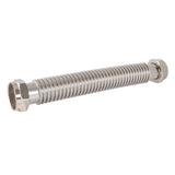 Eastman 432324 24 in. Corrugated Stainless Steel Water Softener Connector 2 in. FIP x 2 in. FIP - 2