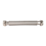Eastman 432324 24 in. Corrugated Stainless Steel Water Softener Connector 2 in. FIP x 2 in. FIP - 3