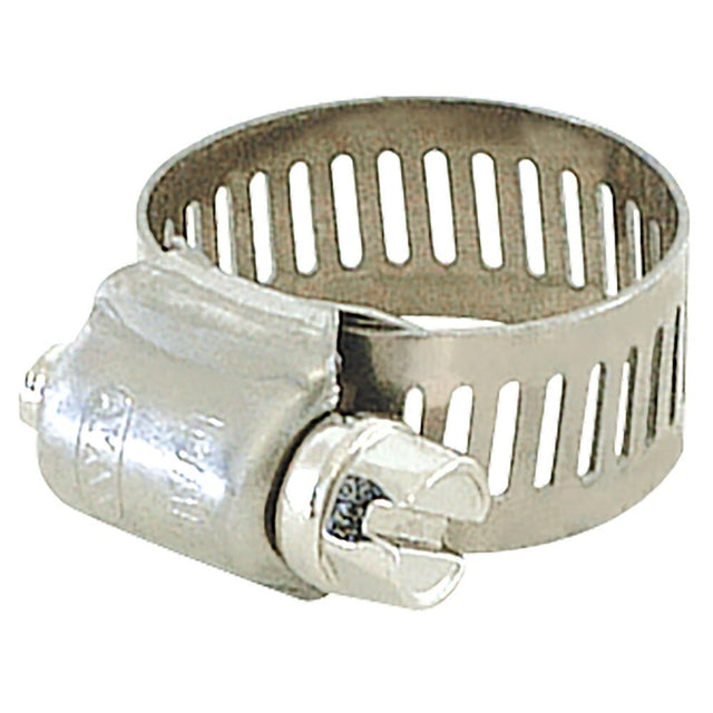Eastman 43301 Size 4 Stainless Steel Hose Clamp with Stainless Steel Band and Screw