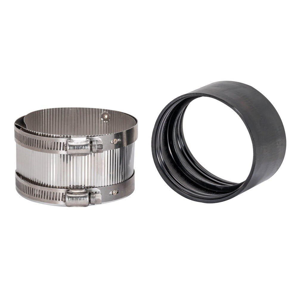 Eastman 43405 3 in. Neoprene No-Hub Coupling for Cast Iron Pipe - 3