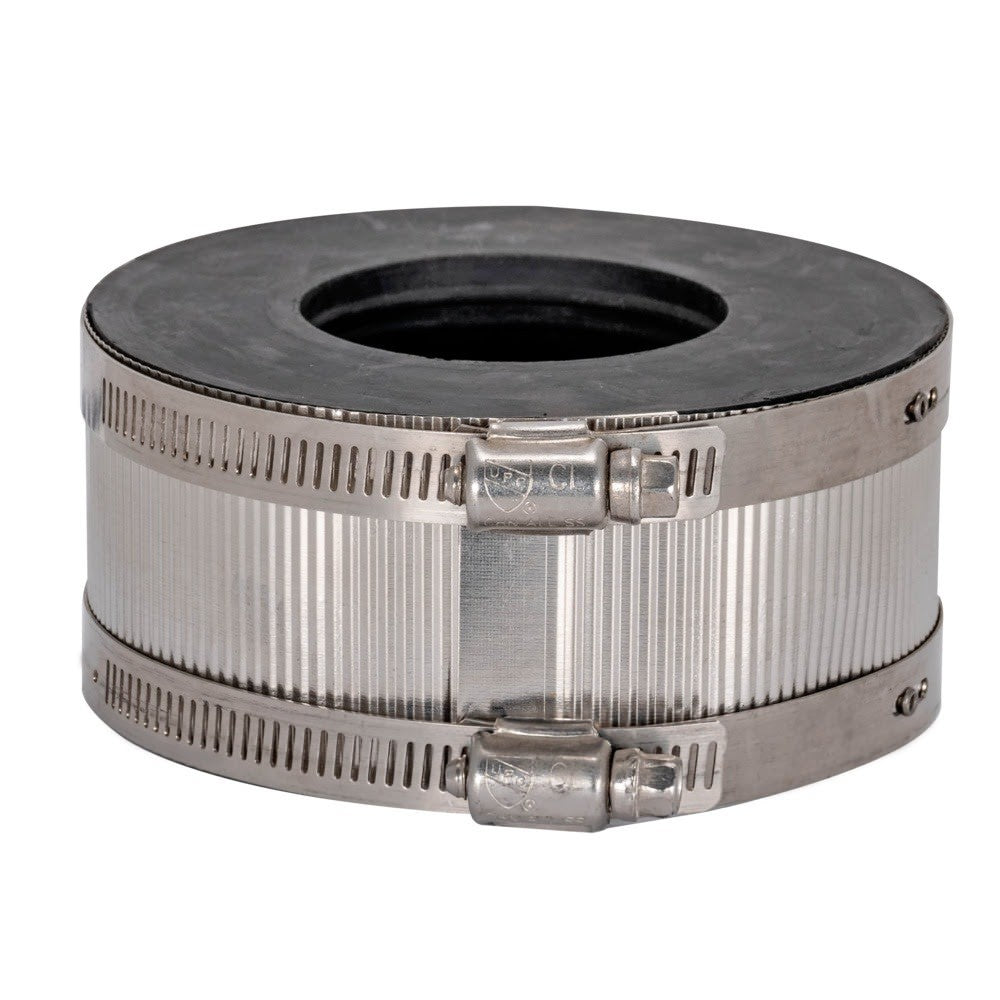 Eastman 43419 4 in. x 2 in. No Hub Coupling for Pipe Connections