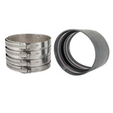 Eastman 43443 4 in. x 4 in. Heavy-Duty No-Hub Pipe Coupling with 4 Bands - 3