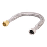 Eastman 436218 18 in Corrugated Stainless Steel Water Heater Connector 3/4 in Copper Press x 3/4 in FIP