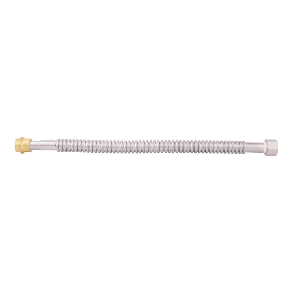 Eastman 436218 18 in Corrugated Stainless Steel Water Heater Connector 3/4 in Copper Press x 3/4 in FIP - 2