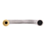 Eastman 436218 18 in Corrugated Stainless Steel Water Heater Connector 3/4 in Copper Press x 3/4 in FIP - 3