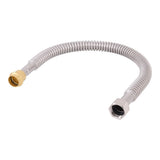 Eastman 436224 24 in Stainless Steel Water Heater Connector 3/4 in Copper Press x 3/4 in FIP