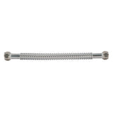 Eastman 437012 12 in Corrugated Stainless Steel Water Heater Connector 3/4 in FIP x 3/4 in FIP - 3