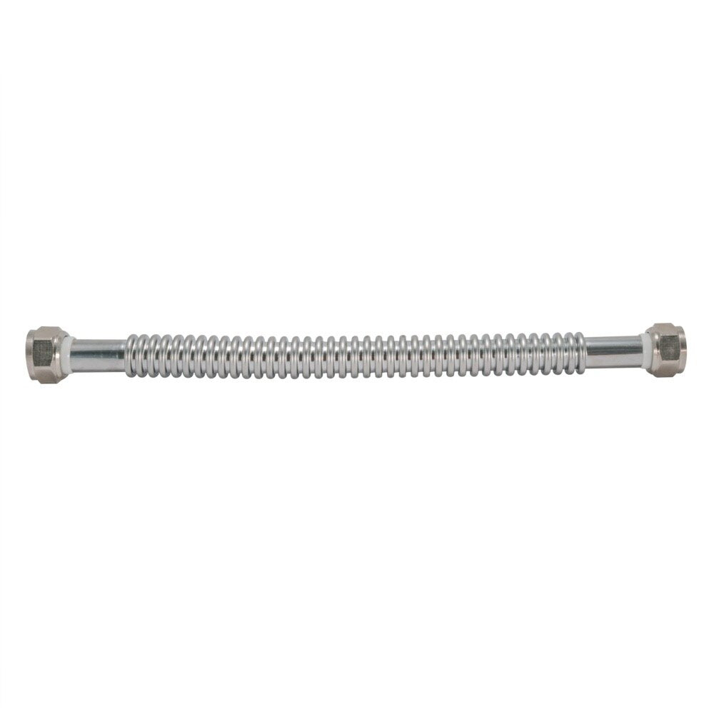 Eastman 437024 24 in. Corrugated Stainless Steel Water Heater Connector 3/4 in. FIP x 3/4 in. FIP - 3