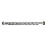 Eastman 437024 24 in. Corrugated Stainless Steel Water Heater Connector 3/4 in. FIP x 3/4 in. FIP - 3