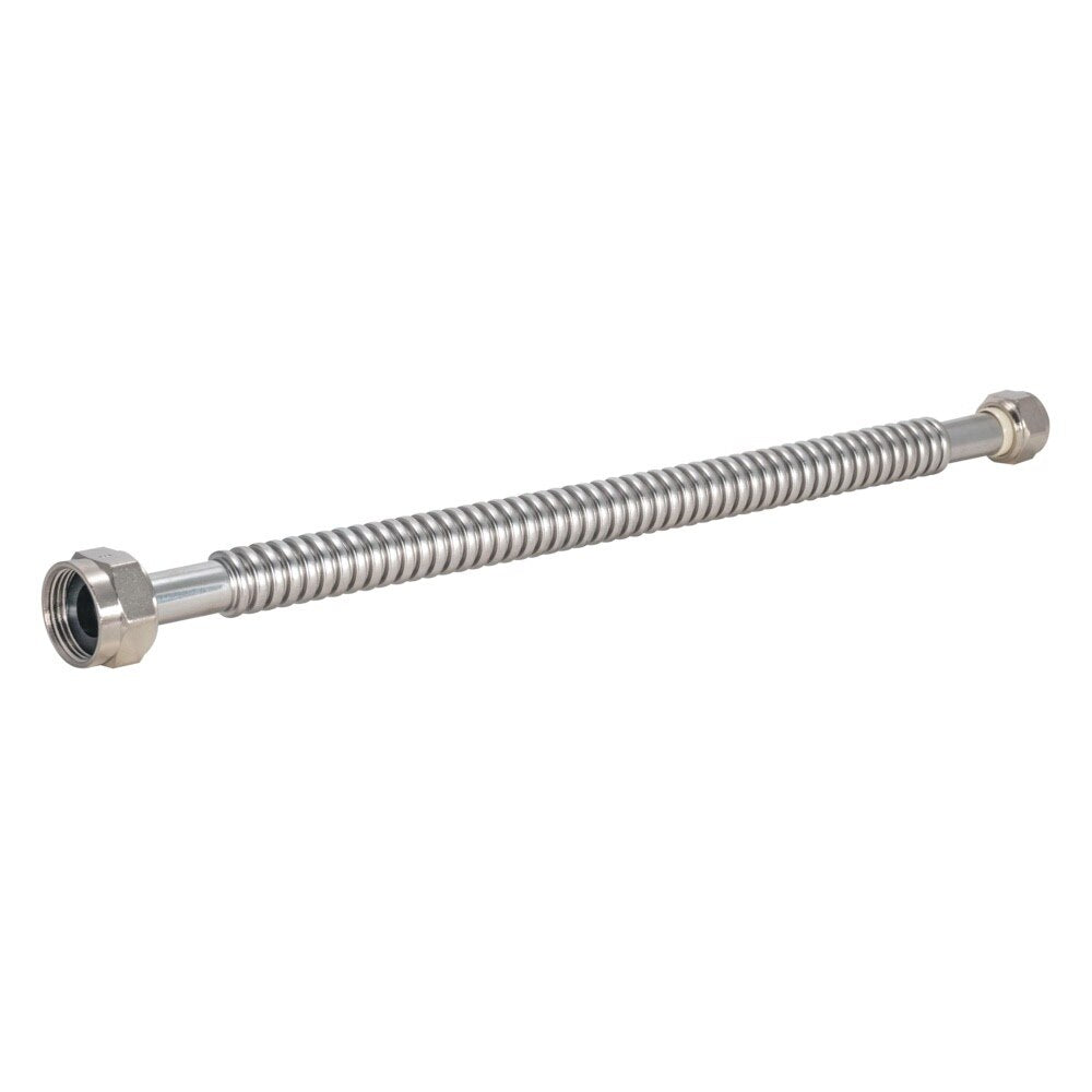 Eastman 437515 15 in Corrugated Stainless Steel Water Heater Connector 3/4 in FIP x 1 in FIP - 2