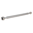 Eastman 437518 18 in. Corrugated Stainless Steel Water Heater Connector 3/4 in. FIP x 1 in. FIP