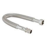 Eastman 438324 24 in Corrugated Stainless Steel Water Heater Connector 3/4 in FIP x 3/4 in Expansion PEX