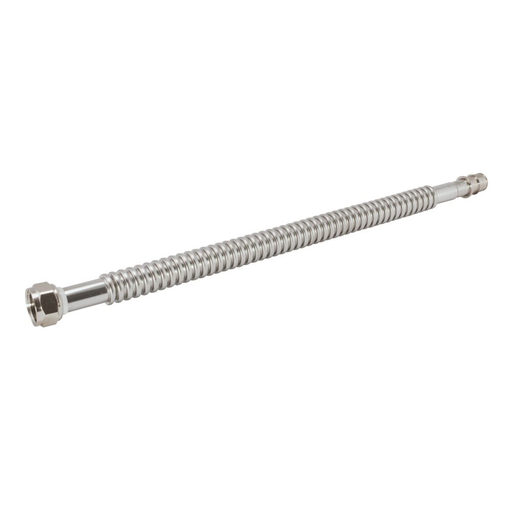 Eastman 438324 24 in Corrugated Stainless Steel Water Heater Connector 3/4 in FIP x 3/4 in Expansion PEX - 3