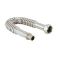 Eastman 438624 24 in. Corrugated Stainless Steel Water Heater Connector 3/4 in. FIP x 3/4 in. Crimp PEX