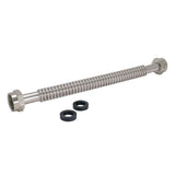 Eastman 447512 12 in Corrugated Stainless Steel Water Heater Connector 1 in FIP x 1 in FIP - 3