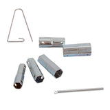 Eastman 45041 Plumbers Socket Set with Bar Handle for Valves and Fittings (5 Piece) - 2