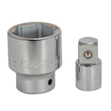 Eastman 45058 1-1/2 in. Heavy-Duty Water Heater Element Wrench with Drive Adapter - 2