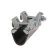 Eastman 45188 6 in. 1/2 in. IPS Stainless Steel Pipe Repair Clamp for Steel and Plastic Pipes