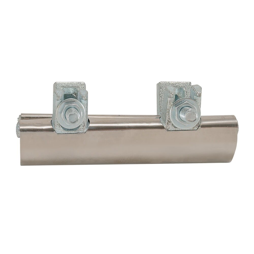 Eastman 45190 6 in. 2 Bolt Stainless Steel Pipe Repair Clamp for 3/4 in. IPS Pipe - 2