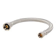Eastman 48003 1/2 in. IPS x 3/8 in. Compression x 12 in. Braided Stainless Steel Faucet Supply Line