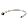 Eastman 48004 16 in. Braided Stainless Steel Faucet Supply Line 1/2 in. IPS x 3/8 in. Compression