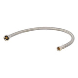 Eastman 48006 1/2 in. IPS x 3/8 in. Compression x 24 in. Braided Stainless Steel Faucet Supply Line