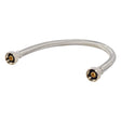 Eastman 48016 Half Inch x Half Inch x 16 Inch Braided Stainless Steel Faucet Supply Line