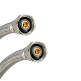 Eastman 48016 Half Inch x Half Inch x 16 Inch Braided Stainless Steel Faucet Supply Line - 3