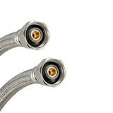 Eastman 48018 1/2 in. IPS x 1/2 in. IPS x 24 in. Braided Stainless Steel Faucet Connector - 3