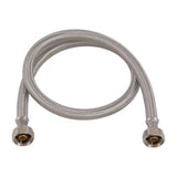 Eastman 48019 1/2 in IPS x 1/2 in IPS x 30 in Braided Stainless Steel Faucet Supply Line Brass Insert