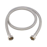 Eastman 48020 1/2 in. IPS x 1/2 in. IPS x 36 in. Braided Stainless Steel Faucet Supply Line