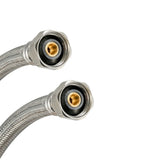 Eastman 48020 1/2 in. IPS x 1/2 in. IPS x 36 in. Braided Stainless Steel Faucet Supply Line - 3