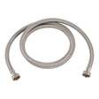 Eastman 48022 1/2 in x 1/2 in x 60 in Braided Stainless Steel Faucet Supply Line with Brass Insert