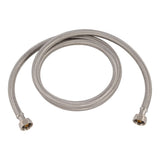 Eastman 48022 1/2 in x 1/2 in x 60 in Braided Stainless Steel Faucet Supply Line with Brass Insert