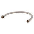 Eastman 48027 1/2 in. IPS x 1/2 in. Comp x 20 in. Braided Stainless Steel Faucet Supply Line