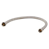 Eastman 48027 1/2 in. IPS x 1/2 in. Comp x 20 in. Braided Stainless Steel Faucet Supply Line