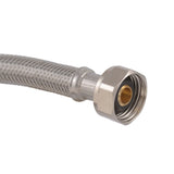 Eastman 48029 1/2 in. IPS x 1/2 in. Comp x 48 in. Braided Stainless Steel Faucet Connector - 2