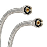 Eastman 48032 3/8 in Comp x 3/8 in Comp 30 in Braided Stainless Steel Faucet Supply Line - 3