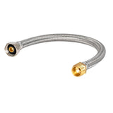Eastman 48041 1/2 in FIP x 1/2 in MIP x 20 in Braided Stainless Steel Faucet Connector