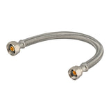 Eastman 48051 30 in Stainless Braided Faucet Connector Half Inch IPS x Half Inch Compression