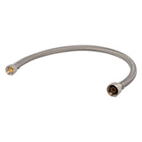 Eastman 48064 1/2 in. Flare x 1/2 in. IPS x 20 in. Braided Stainless Steel Faucet Supply Line