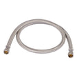 Eastman 48078 3/8 in x 3/8 in x 36 in Braided Stainless Steel Faucet Supply Line with Brass Insert