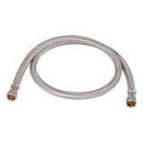 Eastman 48078 3/8 in x 3/8 in x 36 in Braided Stainless Steel Faucet Supply Line with Brass Insert