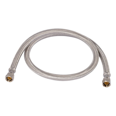 Eastman 48078 3/8 in x 3/8 in x 36 in Braided Stainless Steel Faucet Supply Line with Brass Insert