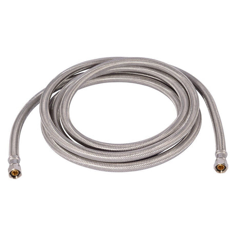 Eastman 48081 3/8 in. Comp x 3/8 in. Comp x 120 in. Braided Stainless Steel Faucet Supply Line