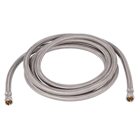 Eastman 48081 3/8 in. Comp x 3/8 in. Comp x 120 in. Braided Stainless Steel Faucet Supply Line